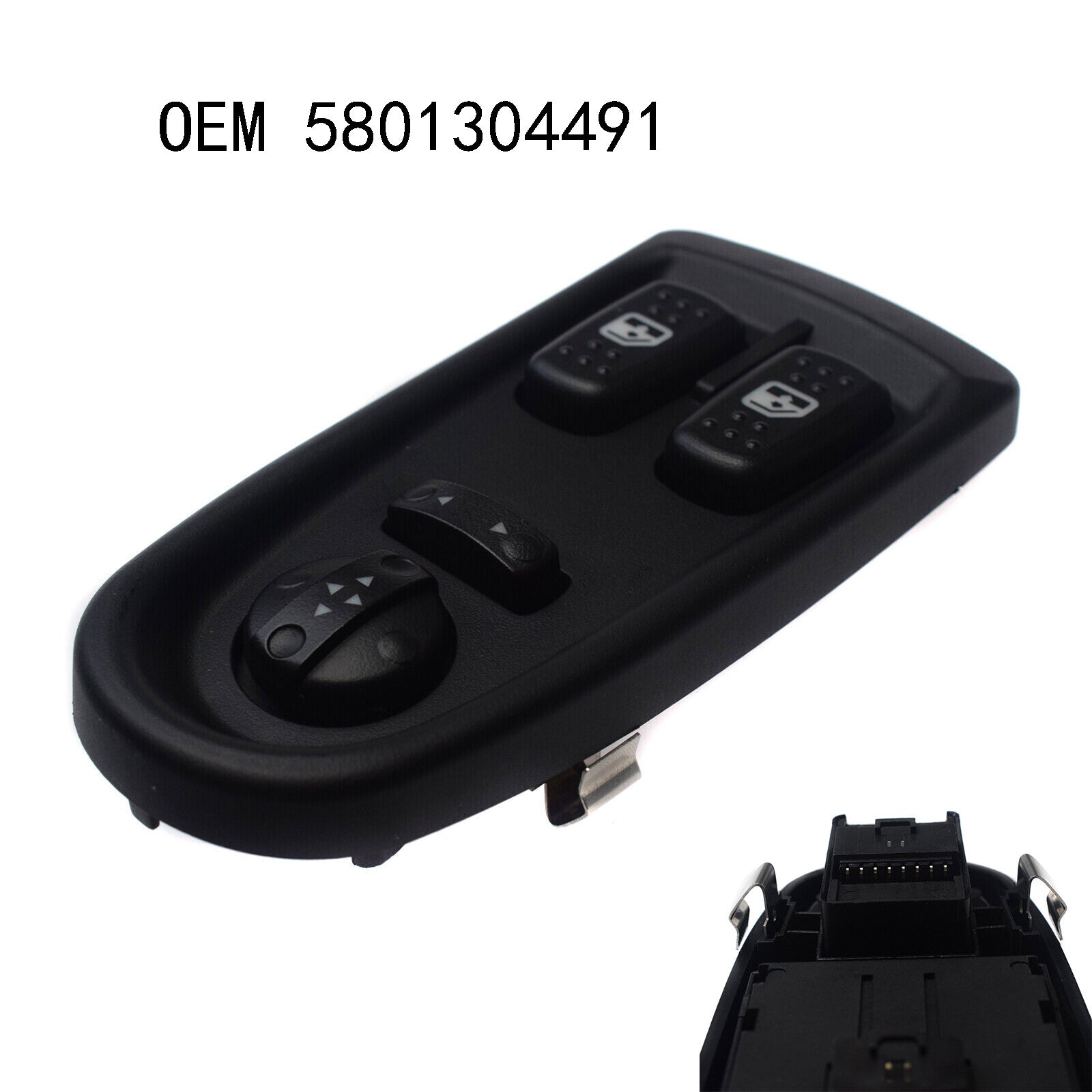 for Iveco Daily 2006-2012 5801304491 Electric Power Window Control Switch black