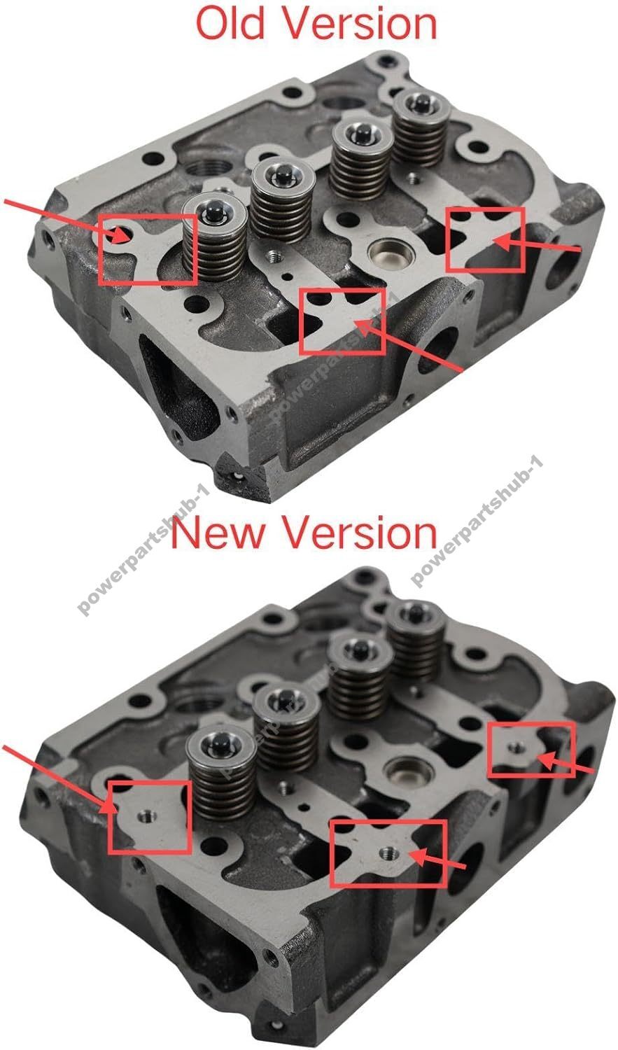 17548-0304-2 Cylinder Head  Full Gasket Set for Kubota Generator J106 J106-AUS