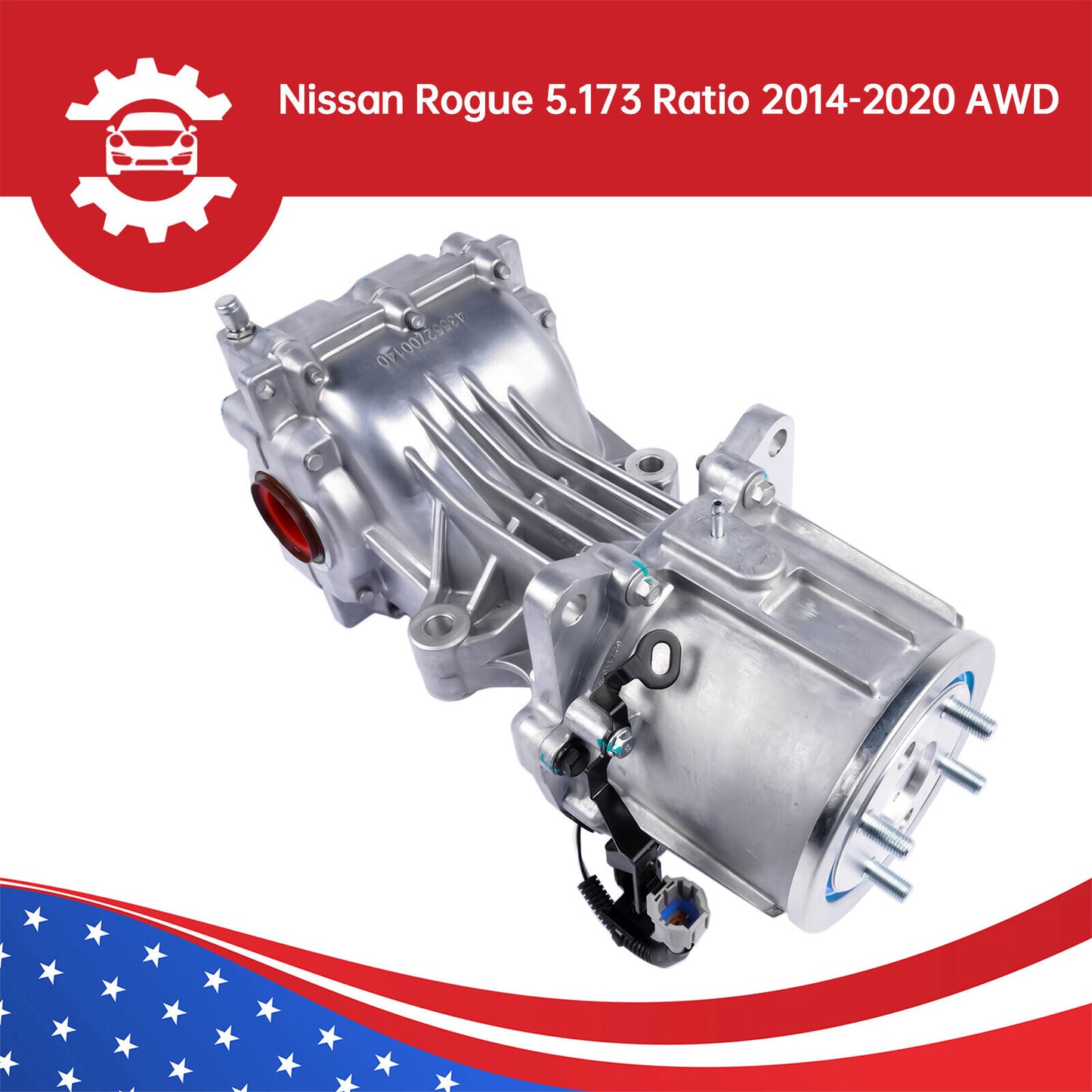 Suitable for 2014-2020 for Nissan Rogue/Rogue Sport 2.0L 5.173 ratio rear differential AWD Q
