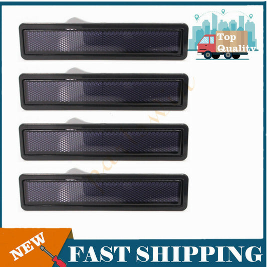 4-Piece Smoke Bumper Side Marker Lights for 1984-1991 E30 3 n