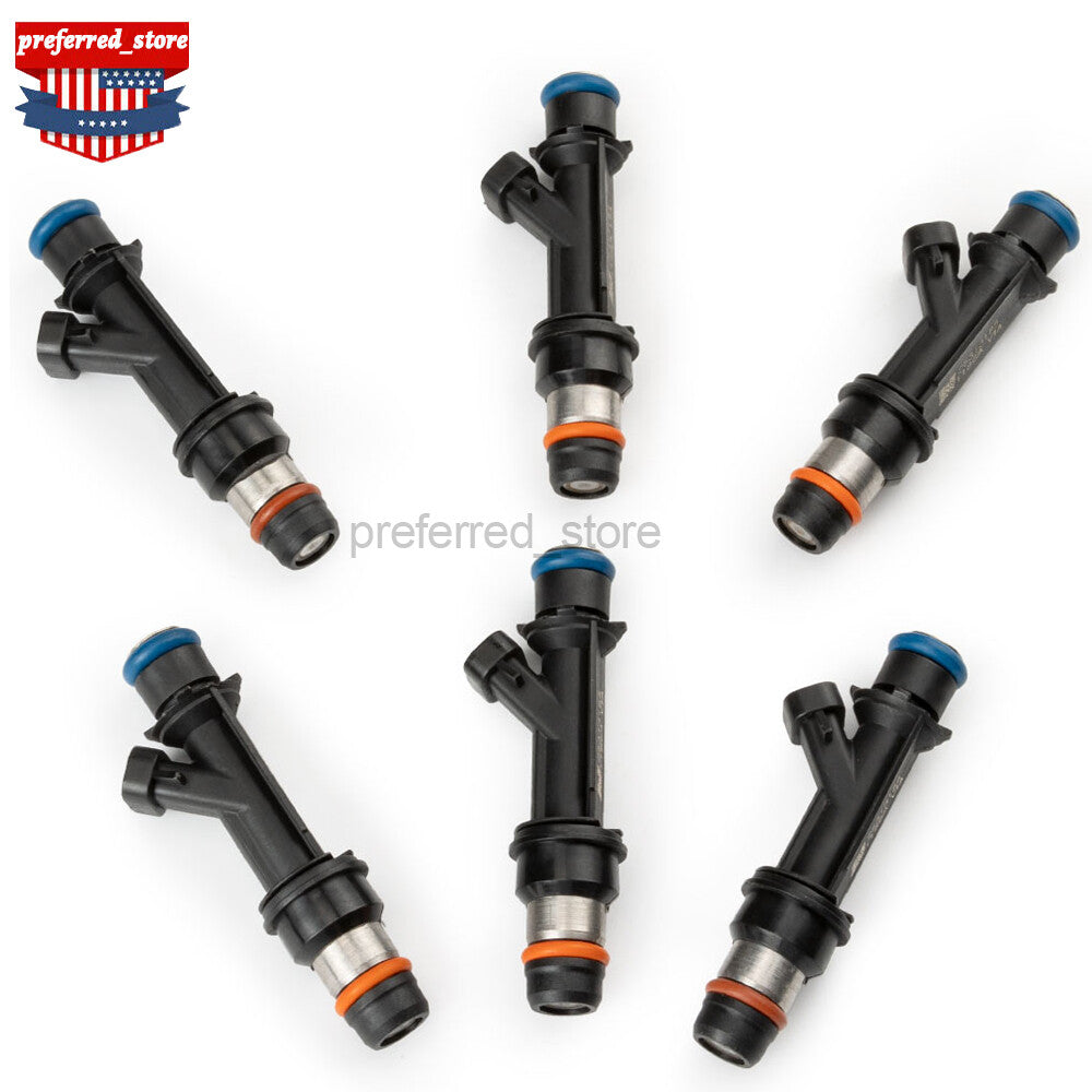 6-pack of brand new 832-11178 fuel injectors for Blazer for GMC Envoy 4.2L 2002-2004 v