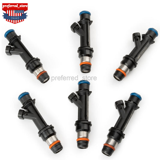 6-pack of brand new 832-11178 fuel injectors for Blazer for GMC Envoy 4.2L 2002-2004 v