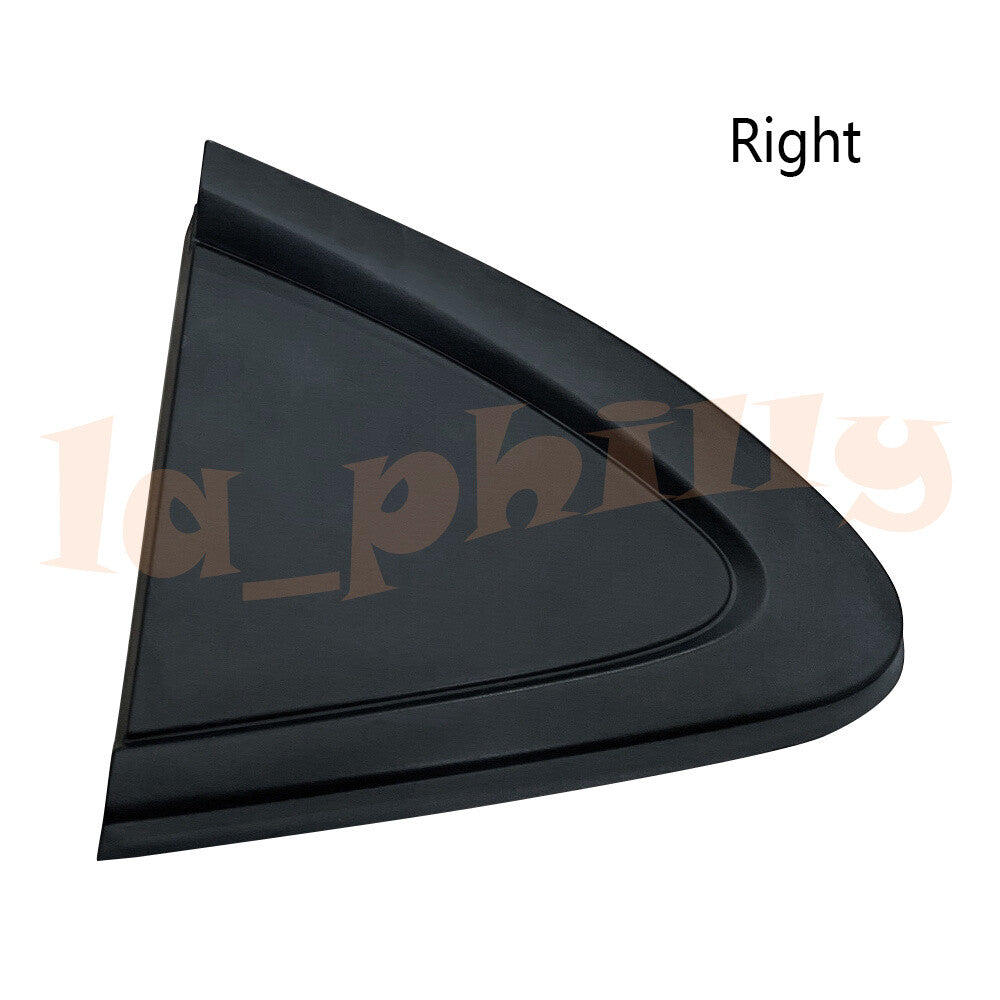 2Pcs Rear Black Window Bezel Molding Right +Left Fit for 2016-19 for Chevrolet for Cruze