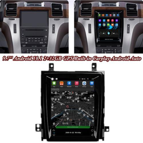 9.7-inch Android 10.1 radio player with GPS navigation for Cadillac for Escalade 2007-2014 n