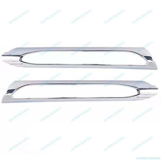 Pair Front Bumper Grille Fog Light Molding Trim for Mercedes for Benz E W207 2009-17