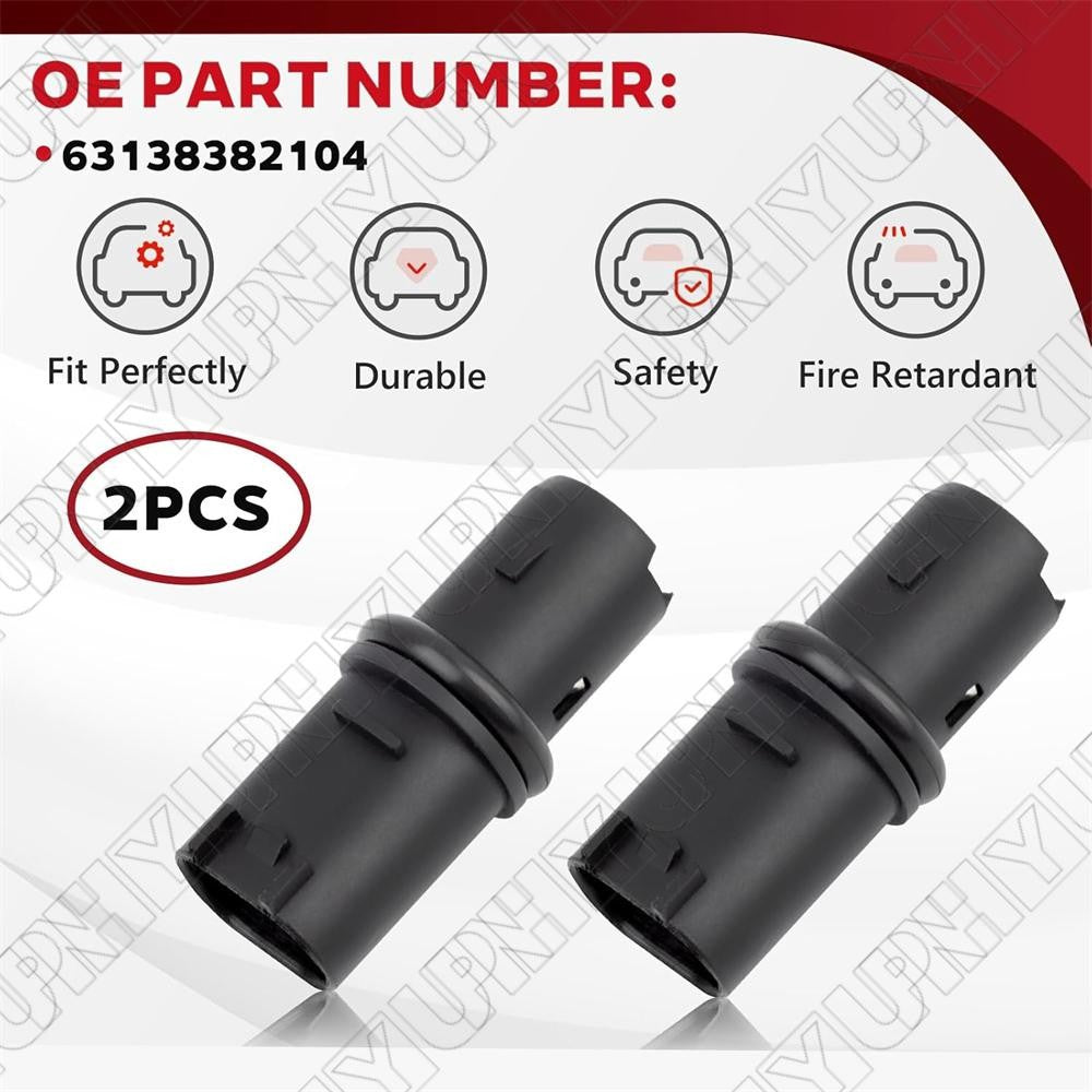2× Bulb Socket for BMW E46 E60 E61 E63 E64 E83 E53 for Mini Cooper F55 F56 R55 R56 Q