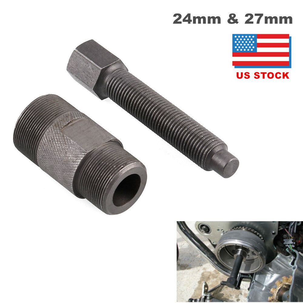 24mm and 27mm magnetic flywheel pullers for motorcycles, all-terrain vehicles, bicycles, and other tools. n