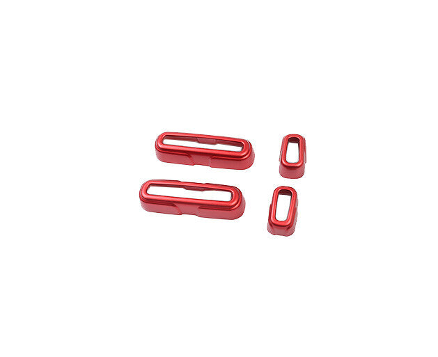 for Seat Adjustment Button Cover Trim 4 for Honda Accord 10th 2018-2022 Bright Red