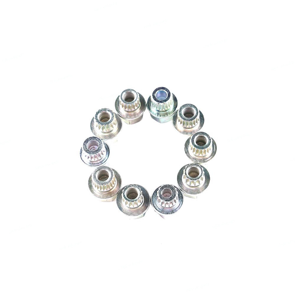 10X Wheel Tire Lock Anti-Theft Screw Lug Nut Bolt Removal Key Socket for BMW X3 Q