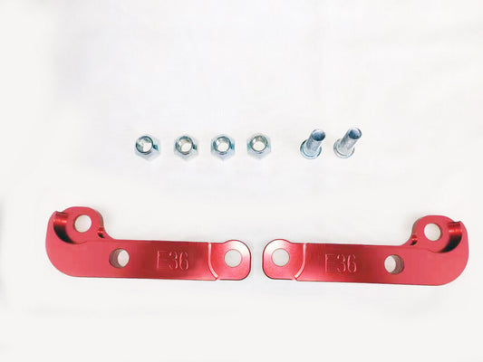 for BMW E36 M3 About 25%-30% Drift Lock Kit Adapter Increasing Turn Angle Red