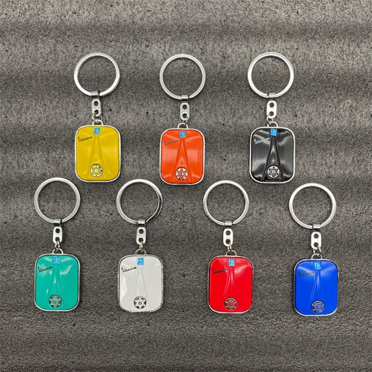 Stainless Steel Keychain Key ring Gift For Piaggio VESPA GTS GTV LX PX LT Sprint