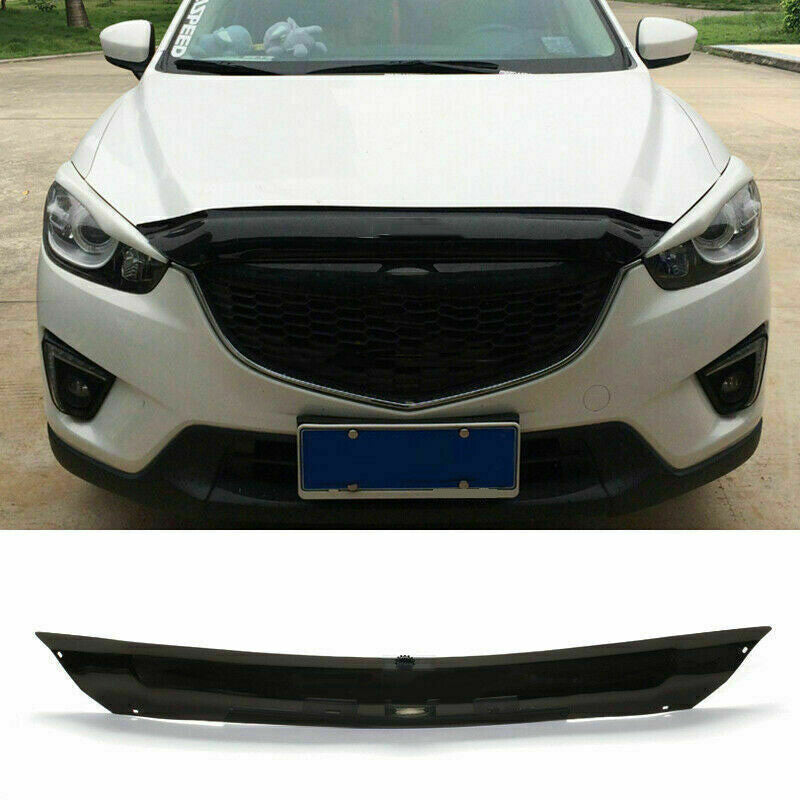for Mazda CX-5 2012-16 Black Front Shield Hood Deflector Guard Bonnet Protector