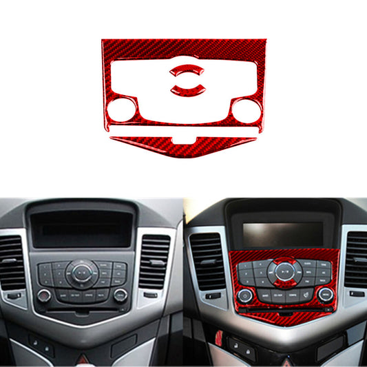 For 6Series E63 E64 2004-2010 Red Carbon Fiber Side AC Air Vent Cover Trim v