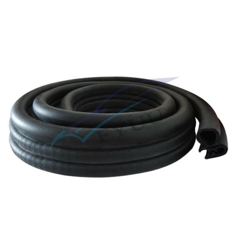 Weatherstrip 4m/13ft waterproof rubber sealant for car edges and doors. n