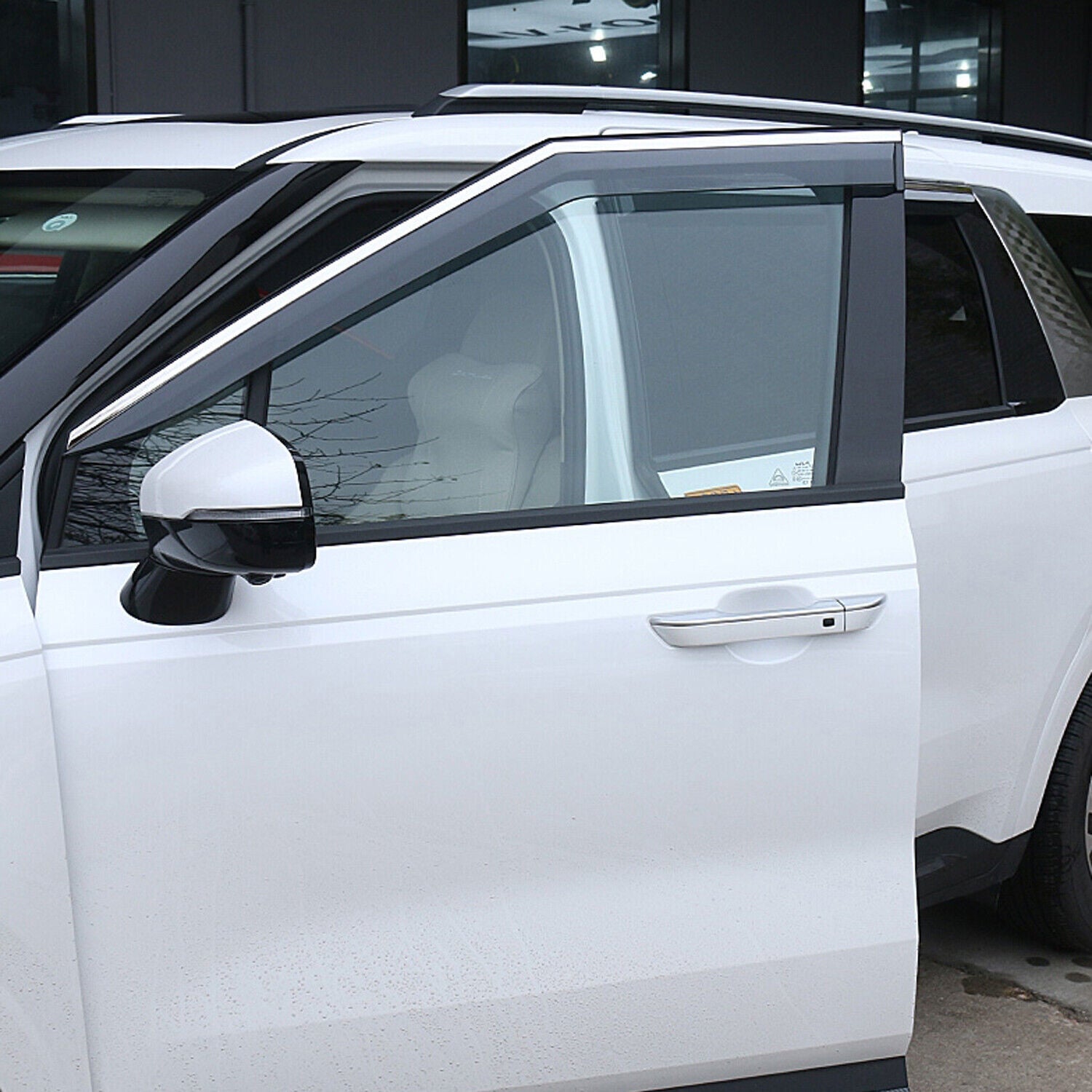 for Kia Carnival 2022-2024 Car Window Wind Visors Sun Rain Guard Vent Deflectors