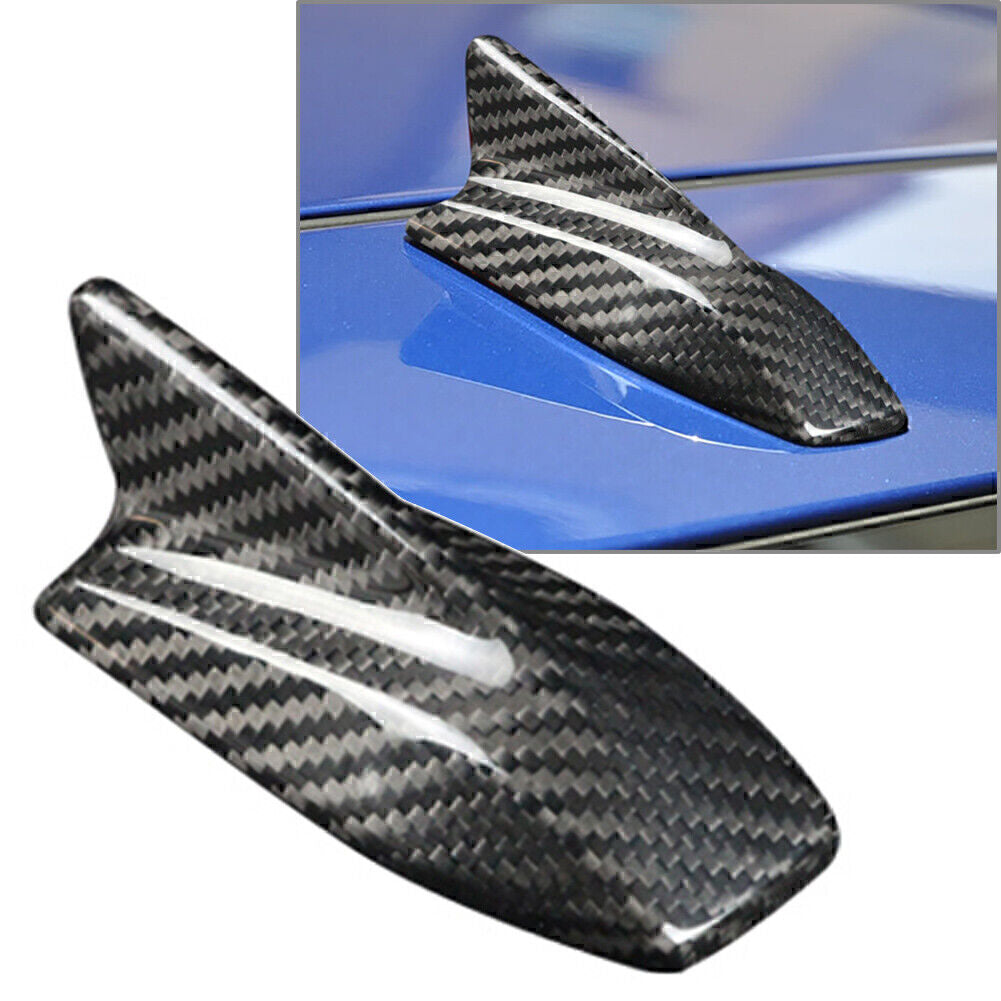 Carbon fiber black shark fin antenna cover sticker for Lexus IS300C 2009 - 2010 November