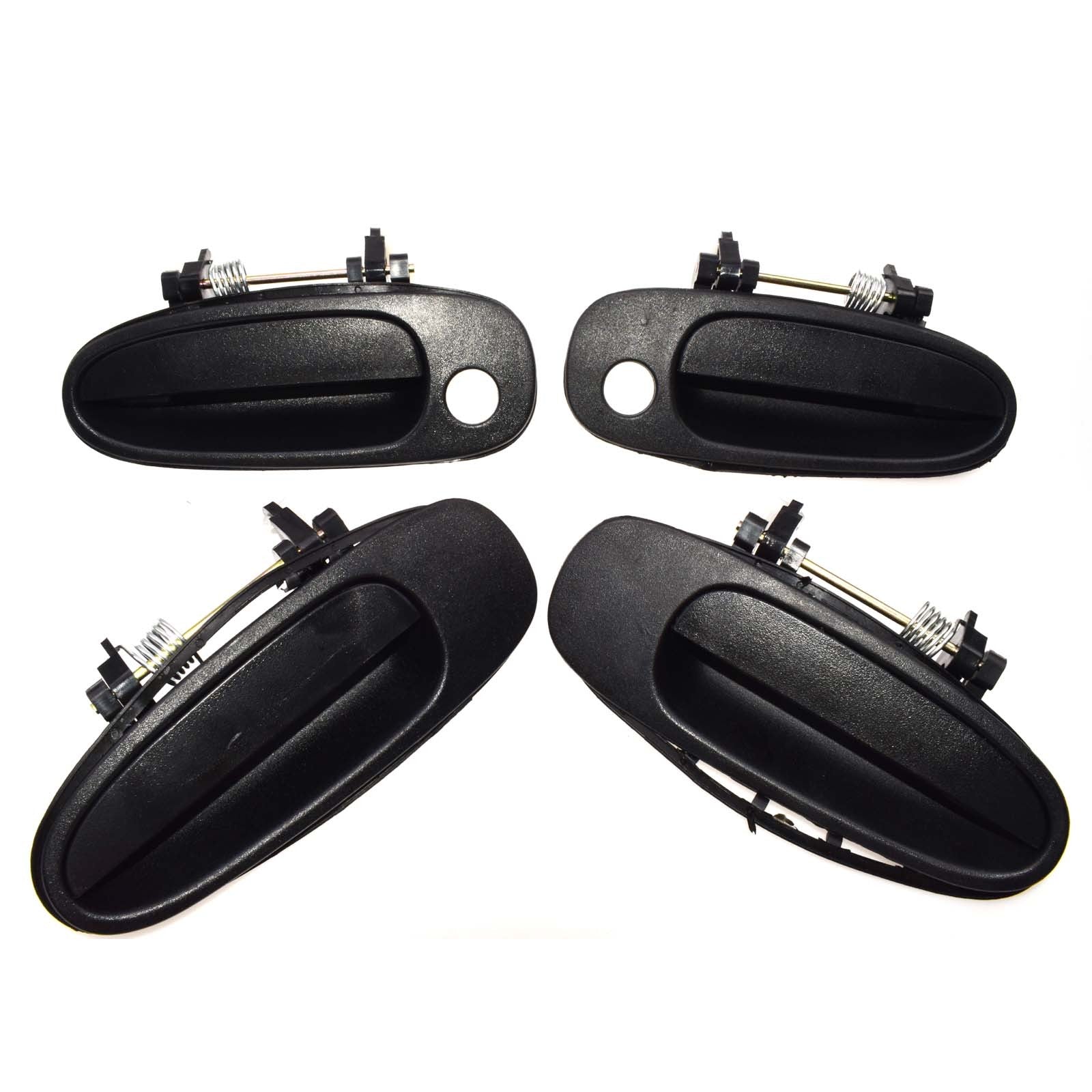 for Corolla 93-97, brand new black exterior door handles (left and right, 4 pieces) n