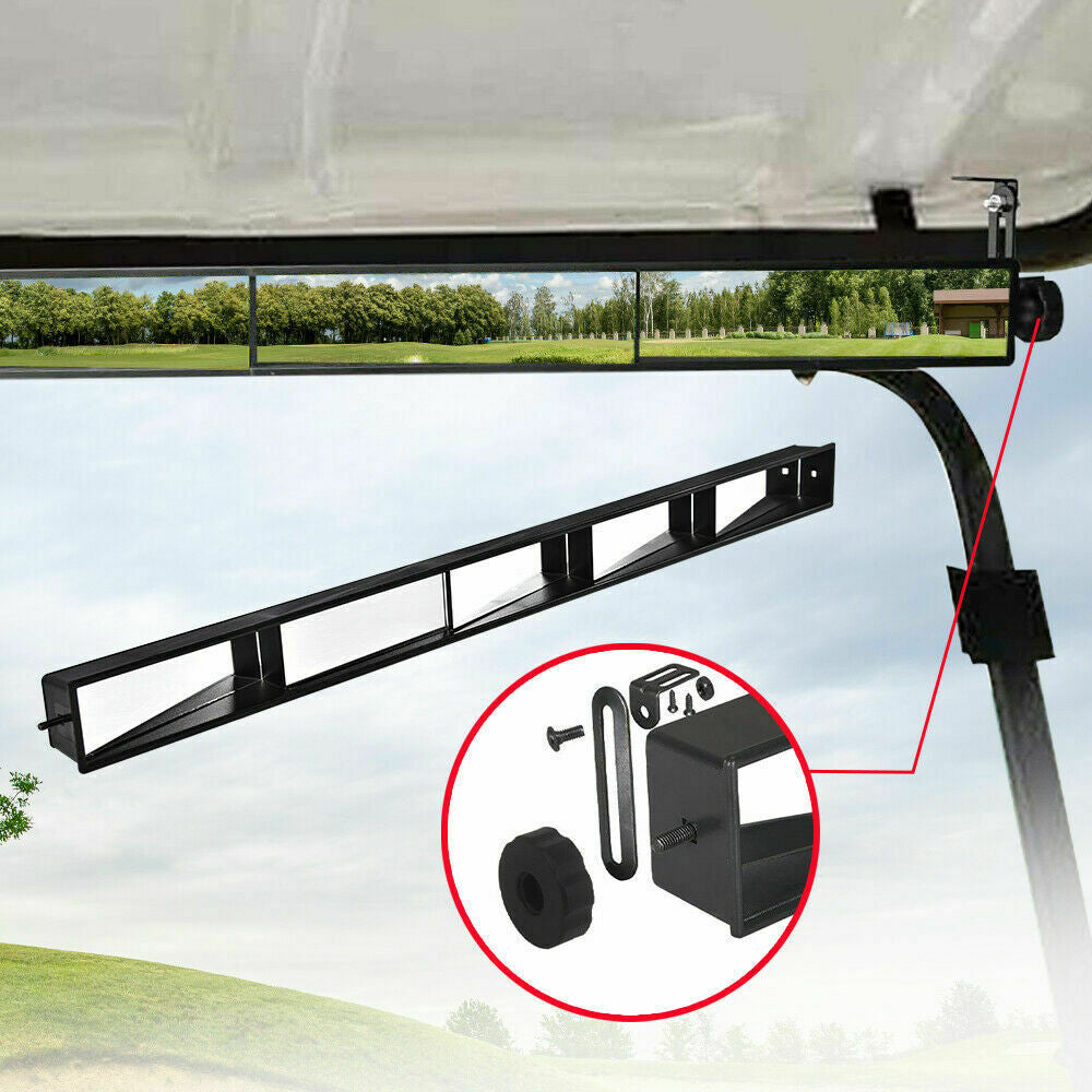 5-panel universal blink glasses for golf carts, suitable for EZGO, club carts and for Yamaha . Q
