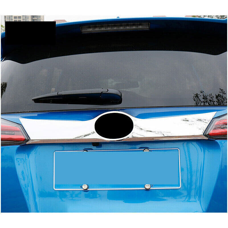 For RAV4 2016+ Chrome Car Rear Tailgate Trunk Lid Strip Overlay Cover n
