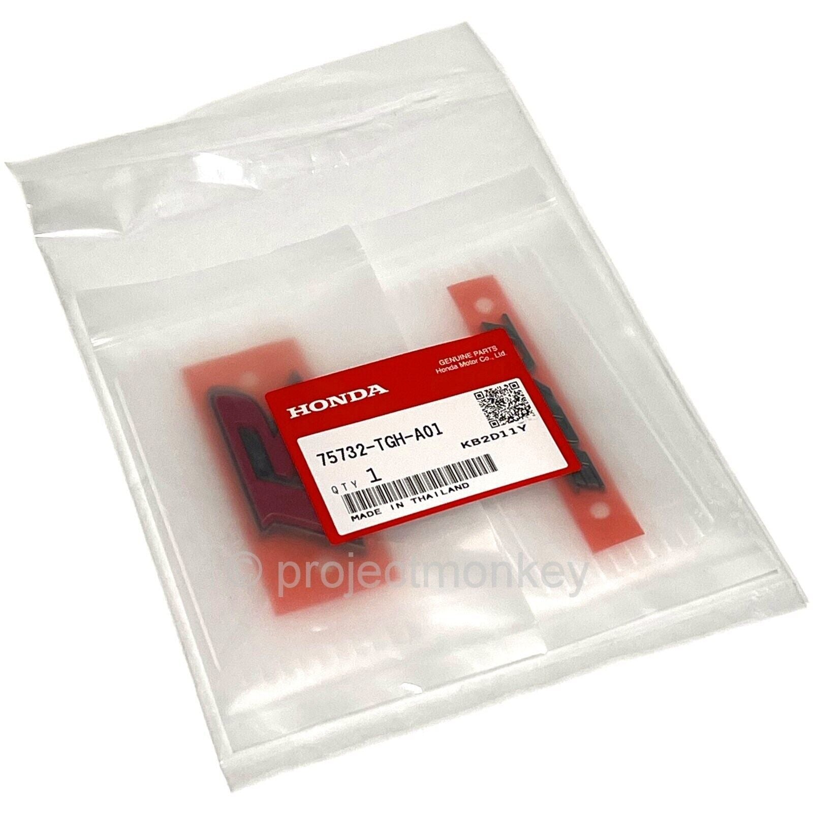 for Honda 75732-TGH-A01 17-21 for Civic Type R FK8 Front Type R Badge Parts