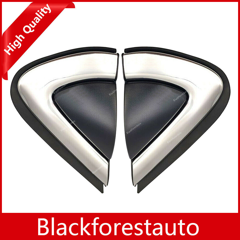 2pcs For 2017-2019 for Honda CRV RHLH Door Mirror Side Corner Triangle Trim Fender Q