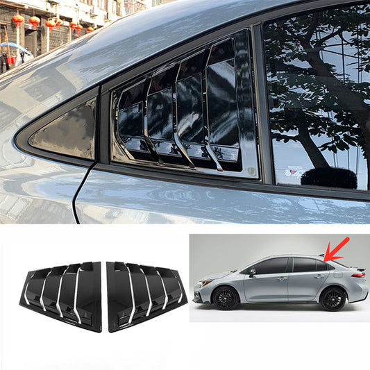 4P Interior Window Lift Switch Button Panel Cover Trim for Mazda 3 Axela 2014-18 v