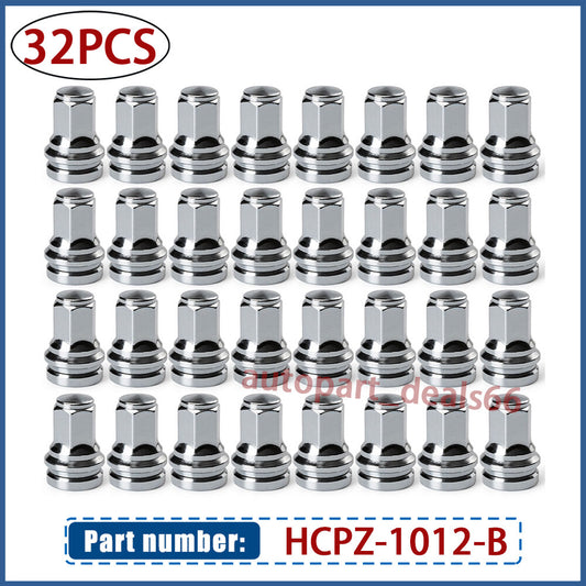 32-Piece Wheel Lug Nut Set 2017 - 22 Fits  for ford  F250 F350 F450 Super Duty HCPZ-1012-B Q