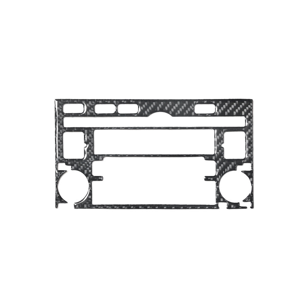 4X Carbon Fiber Front Door for Seat W/o Power Cover Trim for Dodge Durango 2014-2020 v