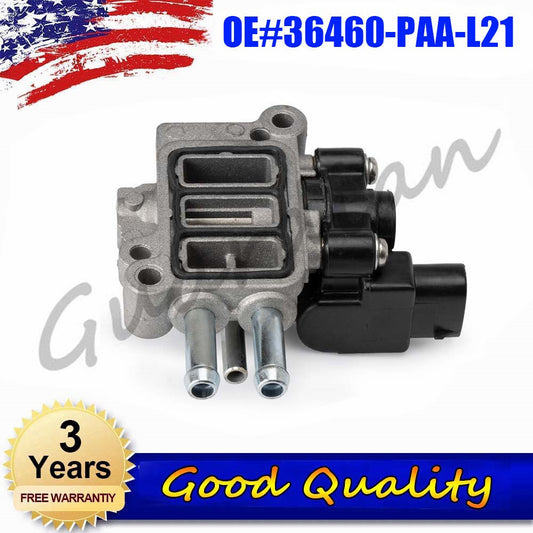 Idle air control valve 36460-PAA-L21 is suitable for Honda ACCORD 1998-2002, 1999, 2000, and 2001.