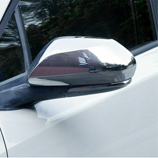 Chrome 2-piece side mirror trim cover for Toyota C-HR 2016-2022