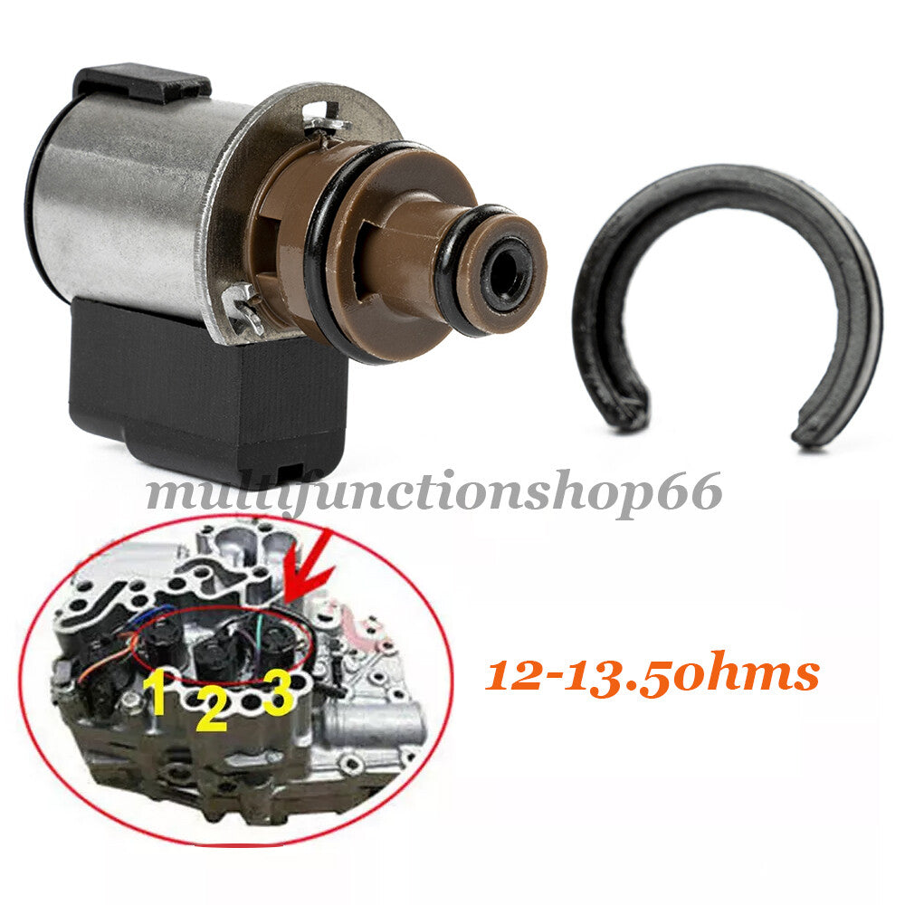 4PCS Torque Converter AWD Control & Lock-Up Solenoid for Subaru CVT TR580 TR690