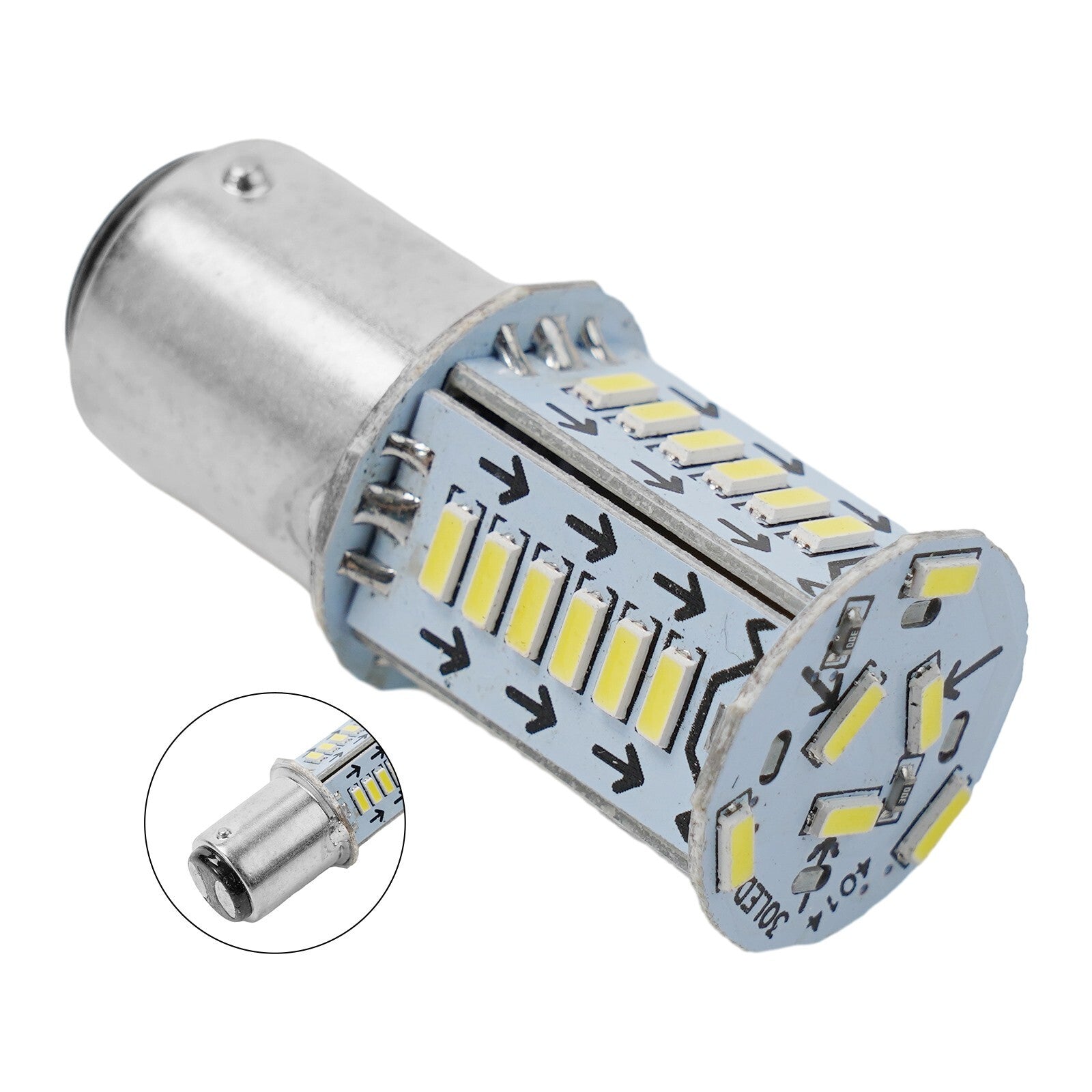 Brake lights, LED sequential braking, simple design, flashing lights 1157 LED ABS