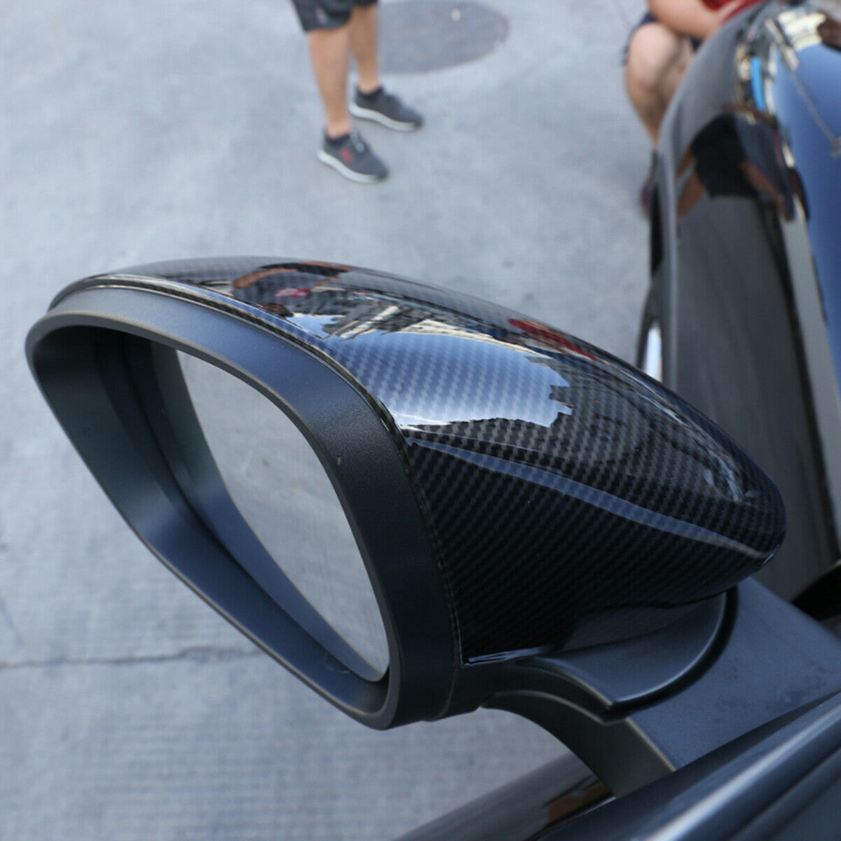 Matte Black Rear Window Louver Shutter Panel Trim for Supra 2019-2022- v