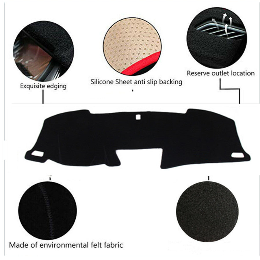 Car Dashboard Dash Mat DashMat Sun Cover for Honda CRV CR-V 2012-2016 v
