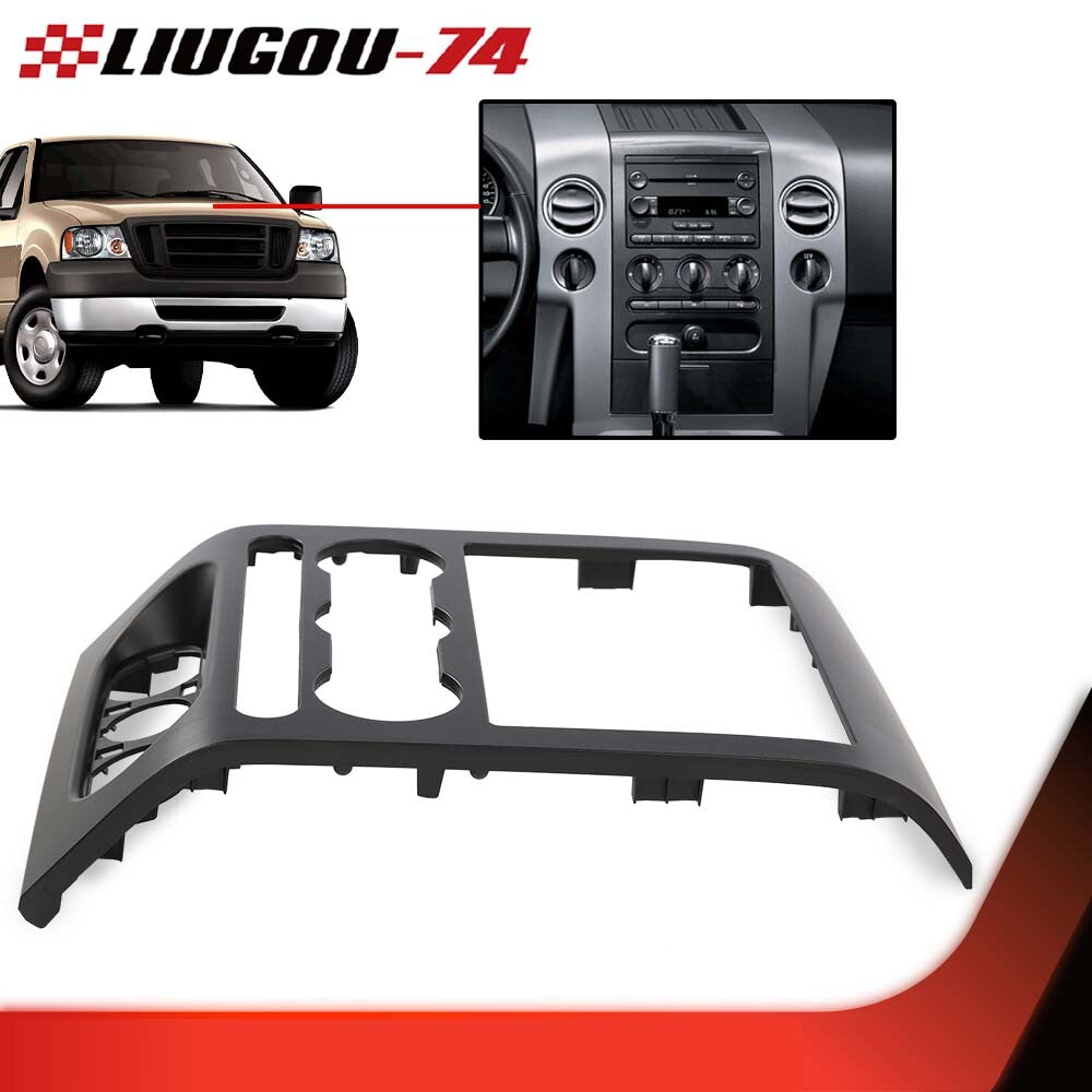 Fits 2004 - 2008 for F150 Dashboard Center Trim Panel Radio Surround Bezel Panel - v