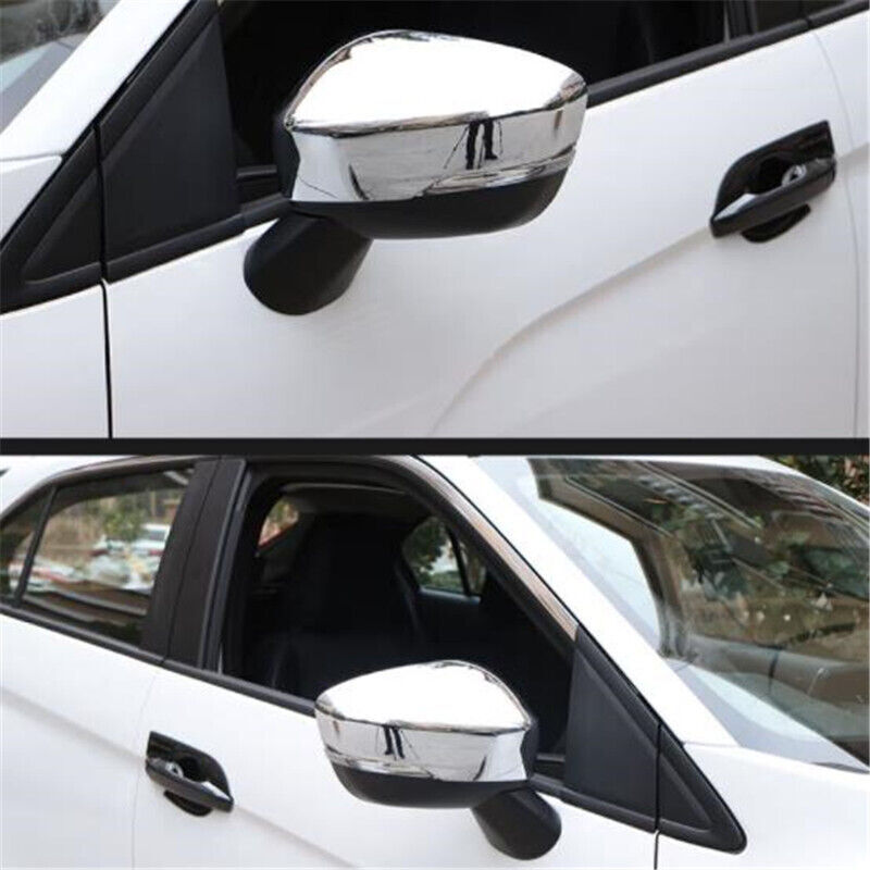 Chrome Side Rearview Mirror Cover Trim for Mitsubishi Eclipse Cross 2018-2022