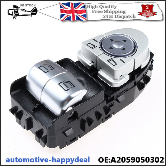 Window Control Switch for Mercedes Vito W447 2015-2018, C-Class C205 A2059050302