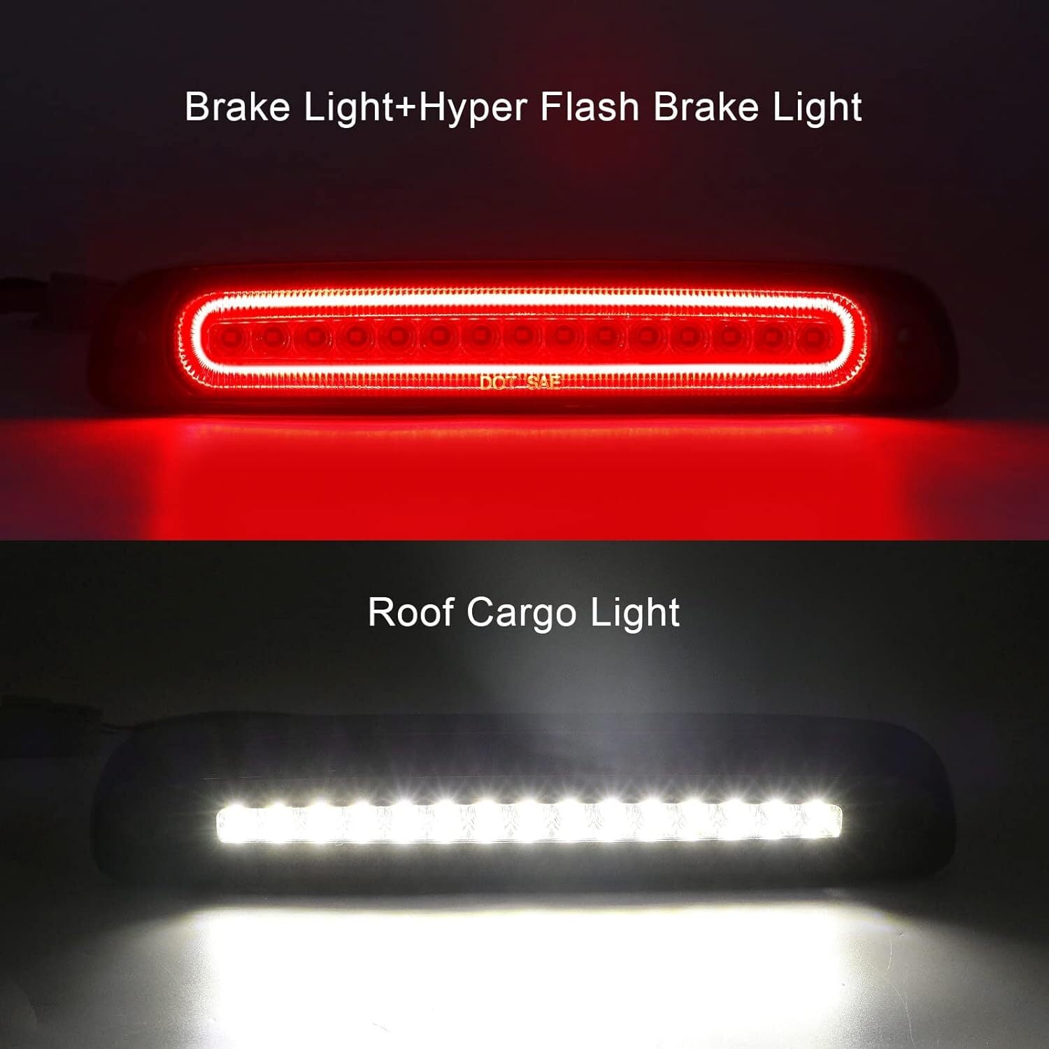 LED-3rd brake light is suitable for high installation stop lights of F250 F350 Super Duty from 1999 to 2016- v