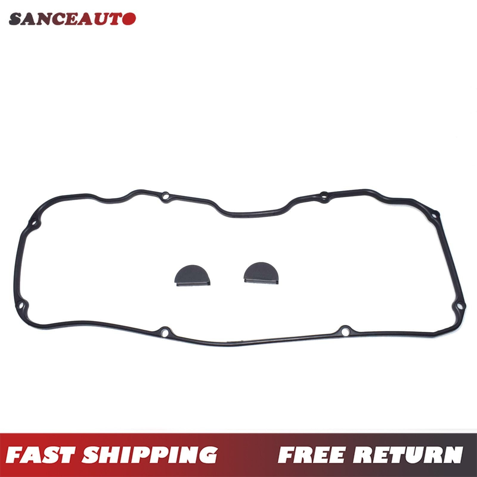 Valve cover gasket kit with eyelets suitable for 89-97 D21 2.4L L4 SOHC 12v VS50042R- n