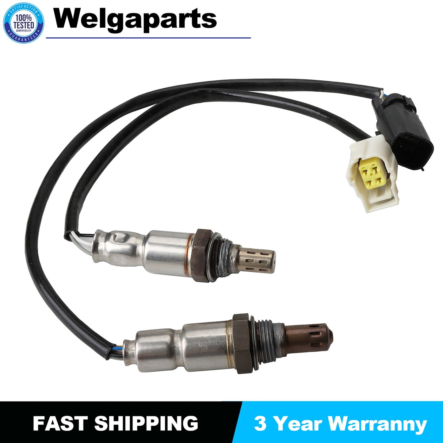 for Jeep Renegade 2.4L 15-20 Set of 2 Upstream Downstream Oxygen O2 Sensor