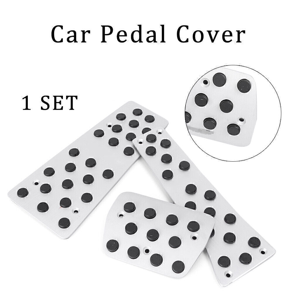 3pcs/Set Fuel Brake Foot Rest Aluminum AT Pedals for Mazda 6 2014 2015 Q