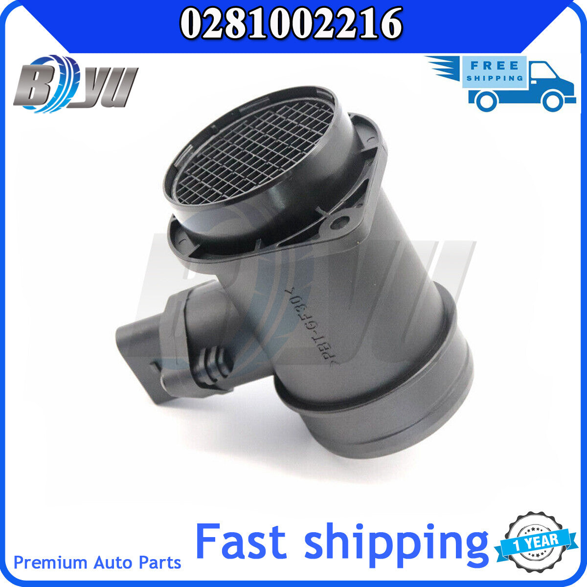 MASS airflow sensor suitable for Golf , for Passat , for Audi A4. (0281002216, 028906461, 038906461D-) v