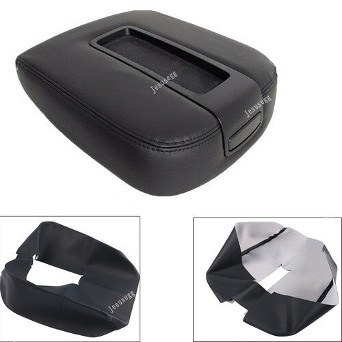 Console Lid Armrest Cover Skin for Chevrolet Silverado Tahoe LT Suburban Q