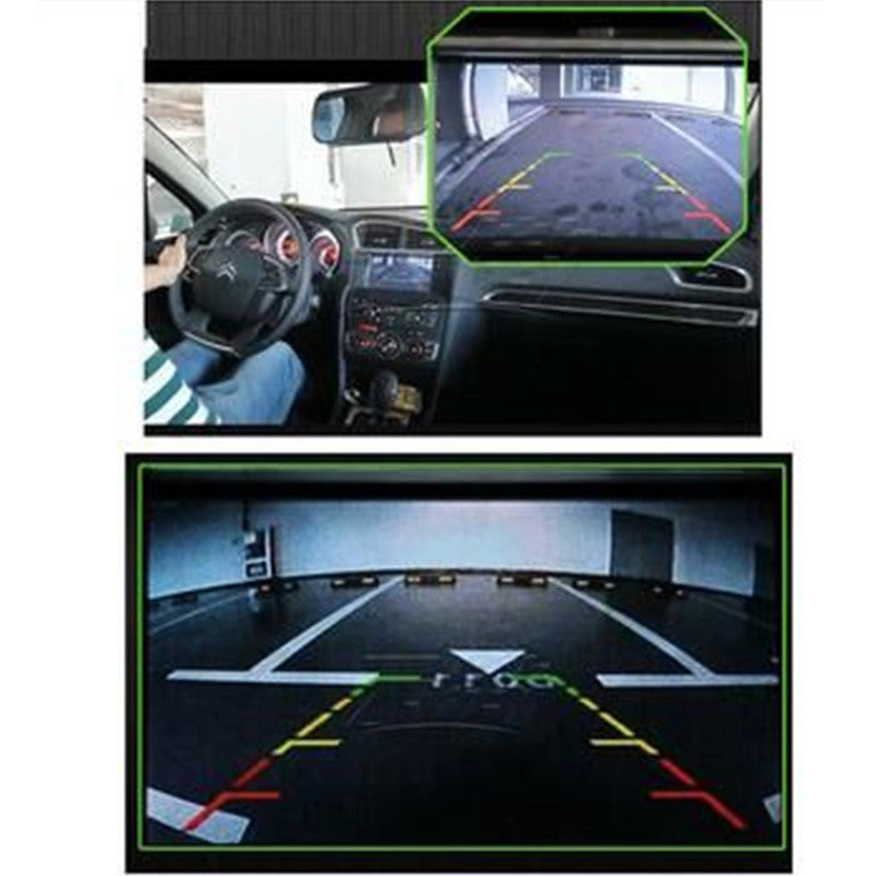 Car rearview backup camera, reverse parking night vision, 170¡ã wide, waterproof.