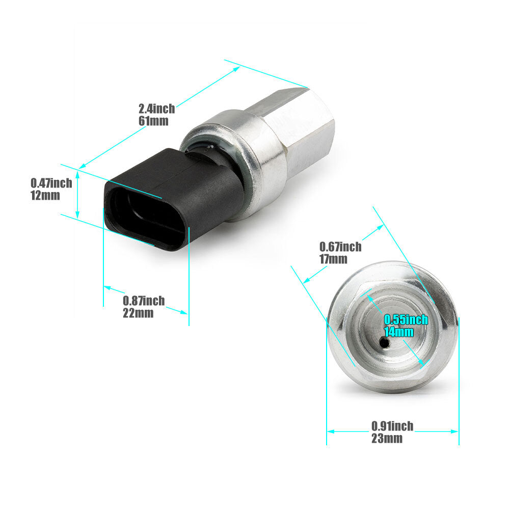 Air Conditioning A/C Pressure Sensor Switch Control 1K0959126B for VW for Golf for Audi Q
