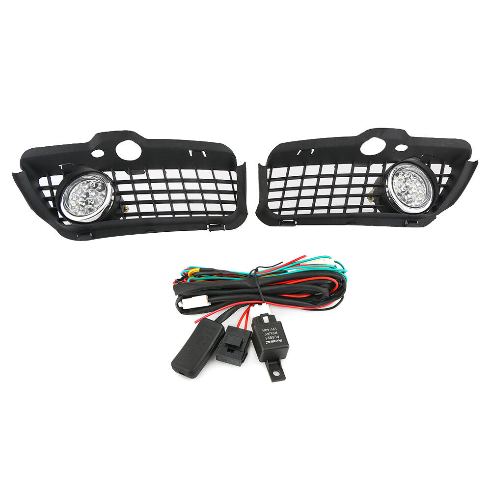 2-piece front bumper fog light cover for 1993-1998 for Volkswagen MK3, for Golf , for Jetta , Cabriolet