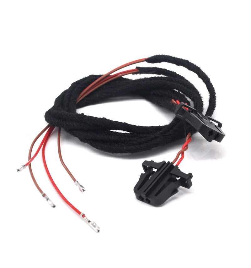 2x Door Warning Light Harness Cable for VW for Passat B6 B7 B8 CC for Golf for Tiguan for Jetta