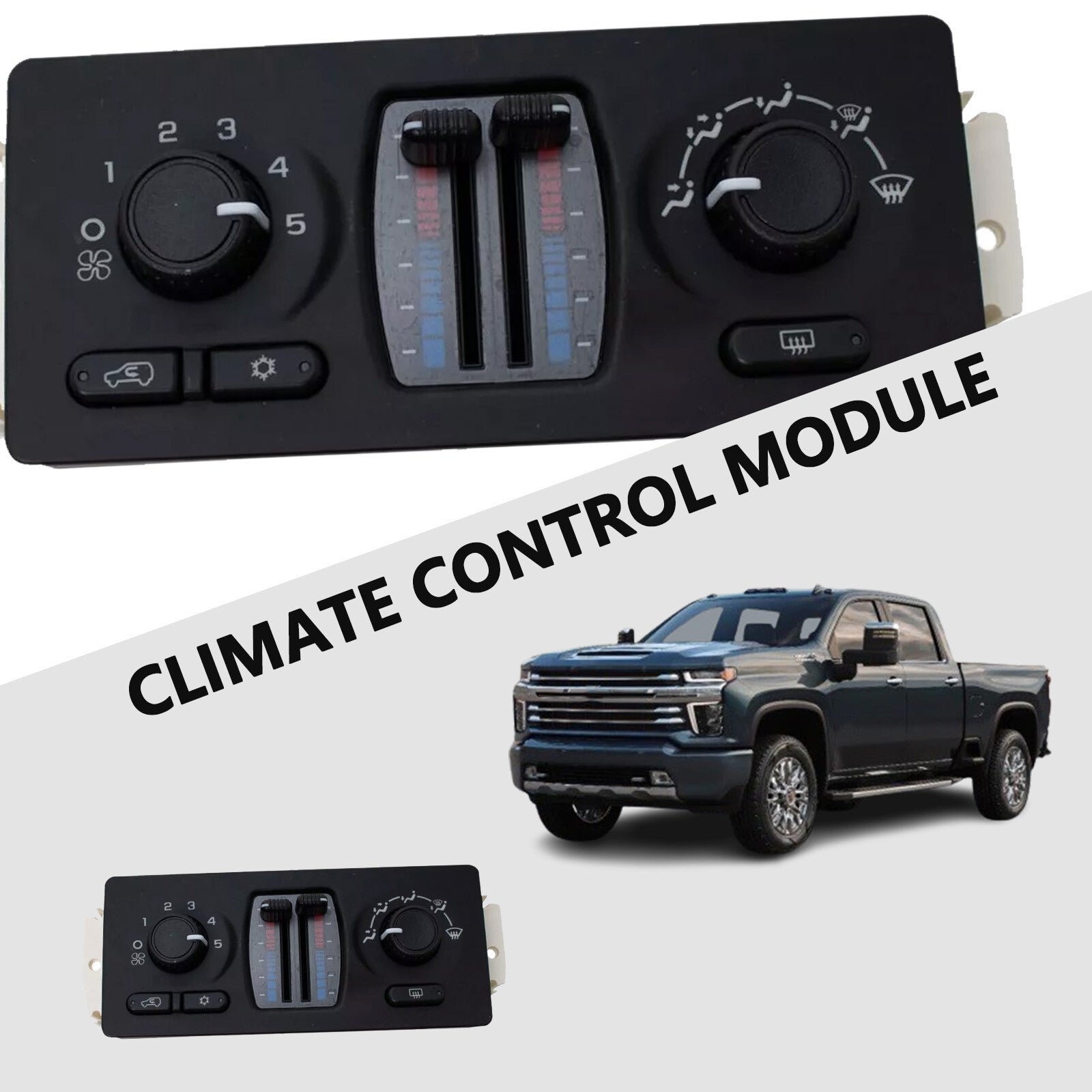 NEW 599-210XD Climate Control Module for Chevy for GMC for Cadillac W/ Manual AC