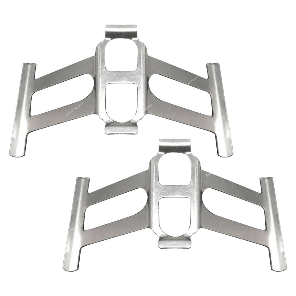 2pcs Sliver Brake Pad Spring Clip Retainers for Civic TL City Odyssey CRV for Accord Q