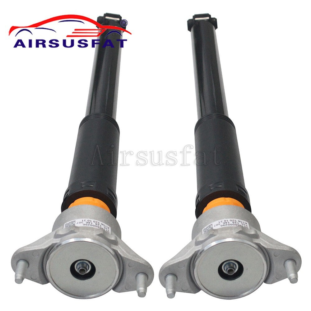 A pair of rear shock absorbers suitable for Mercedes W156, W176, C117, B250, GLA250, CLA250 14-20